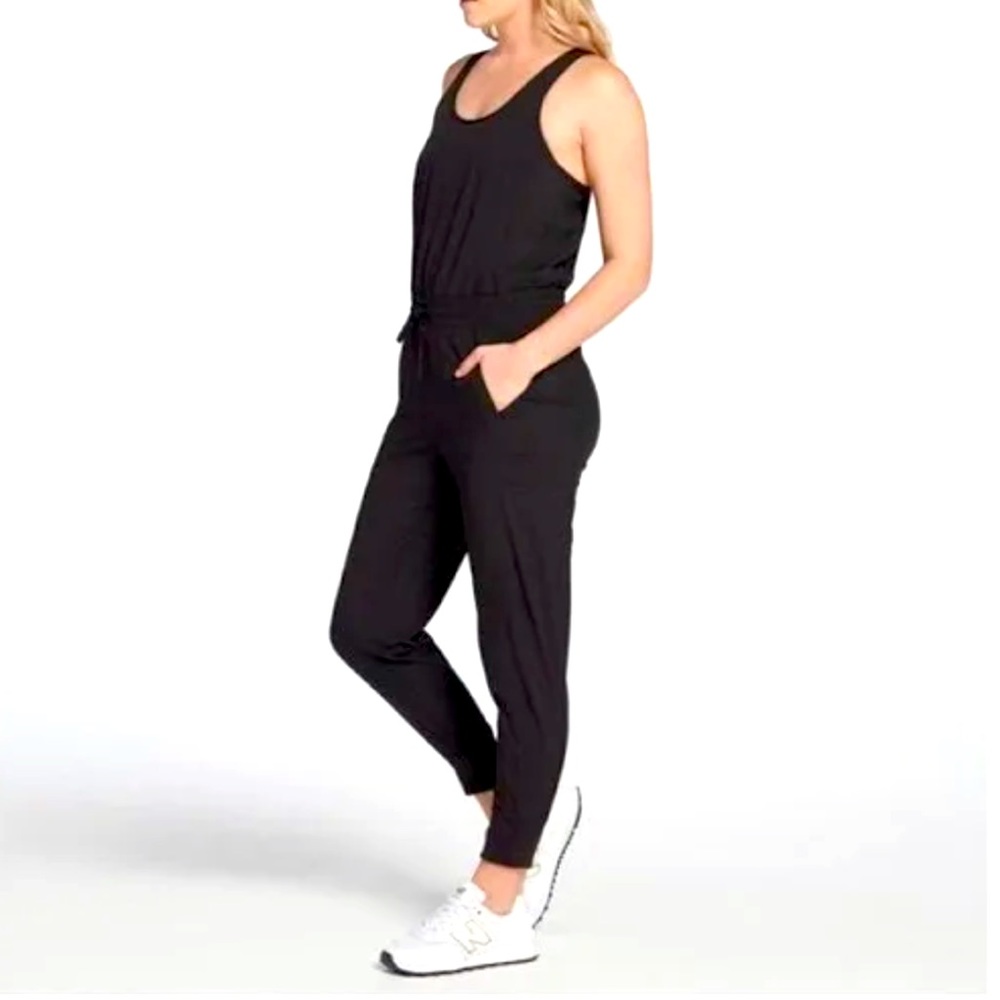 CALIA By Carrie Underwood Black Jogger Style Jumpsuit